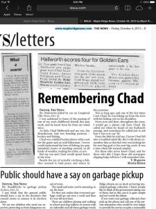  Remembering Chad